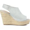 imageAllegra K Womens Espadrille Platform Heeled Wedges SandalsGrey