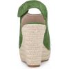 imageAllegra K Womens Espadrille Platform Heeled Wedges SandalsOlive Green
