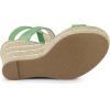 imageAllegra K Womens Espadrille Strappy Platform Wedges SandalsGreen