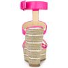 imageAllegra K Womens Espadrille Strappy Platform Wedges SandalsHot Pink