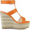 imageAllegra K Womens Espadrille Strappy Platform Wedges SandalsOrange