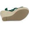 imageAllegra K Womens Espadrilles Platform Heels Lace Up Wedge SandalsGreen