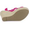imageAllegra K Womens Espadrilles Platform Heels Lace Up Wedge SandalsHot Pink