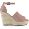 imageAllegra K Womens Espadrilles Platform Heels Wedges SandalsDust Pink