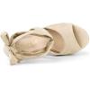 imageAllegra K Womens Lace Up Espadrilles Platform Platform Wedges SandalsBeige