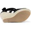 imageAllegra K Womens Lace Up Espadrilles Platform Platform Wedges SandalsBlack