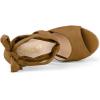 imageAllegra K Womens Lace Up Espadrilles Platform Platform Wedges SandalsBrown