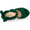 imageAllegra K Womens Lace Up Espadrilles Platform Platform Wedges SandalsGreen
