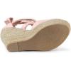 imageAllegra K Womens Lace Up Espadrilles Platform Platform Wedges SandalsLight Pink