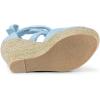 imageAllegra K Womens Lace Up Espadrilles Platform Platform Wedges SandalsSky Blue