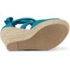 imageAllegra K Womens Lace Up Espadrilles Platform Platform Wedges SandalsTeal