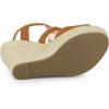 imageAllegra K Womens Wedges Zipper Sandals Platform Wedges Heels SandalsBrown