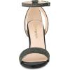 imageAllegra K Womens Glitter Ankle Strap Stiletto High Heel SandalsColorful Black