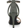 imageAllegra K Womens Glitter Ankle Strap Stiletto High Heel SandalsColorful Black