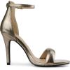 imageAllegra K Womens Open Toe Buckle Ankle Strap Stiletto High Heel SandalsPewter