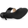 imageAllegra K Womens Open Toe Stiletto Heel Slide SandalsBlack