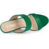 imageAllegra K Womens Open Toe Stiletto Heel Slide SandalsGreen