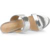 imageAllegra K Womens Open Toe Stiletto Heel Slide SandalsSilver