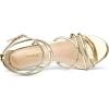 imageAllegra K Womens Open Toe Strappy Straps Stiletto Heel Gold Sandals 75 M US
