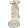 imageAllegra K Womens Rhinestone Ankle Strap Stiletto High Heels SandalsSky Blue