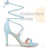 imageAllegra K Womens Stiletto Heel Laceup SandalsSky Blue