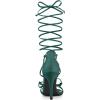imageAllegra K Womens Strappy Straps Lace Up Stiletto Heel SandalsDark Green