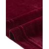 imageAllegra K Velvet Tops for Women Crew Neck Puff Long Sleeve Casual Pullover Fall Winter Blouses TopBurgundy