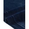 imageAllegra K Velvet Tops for Women Crew Neck Puff Long Sleeve Casual Pullover Fall Winter Blouses TopDark Blue