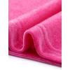 imageAllegra K Velvet Tops for Women Crew Neck Puff Long Sleeve Casual Pullover Fall Winter Blouses TopHot Pink