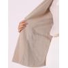 imageAllegra K Womens Sleeveless Blazer Shawl Collar Open Front Work Office Suit Vest JacketKhaki