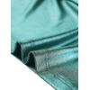 imageAllegra K Womens Sparkly Glitter Tops Shiny Metallic 80s Disco OutfitsBlue Shiny