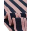 imageAllegra K Womens Striped Top Round Neck Tops Casual Long Sleeve ShirtBlue Pink