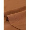 imageAllegra K Womens Tunic Tops Loose Fit Dressy High Low Round Neck 2025 Fall 34 Sleeve Long ShirtBrown