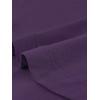 imageAllegra K Womens Tunic Tops Loose Fit Dressy High Low Round Neck 2025 Fall 34 Sleeve Long ShirtDark Purple