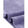 imageAllegra K Womens Turtleneck Velvet Top Long Sleeve Work Shirts Basic Velour BlouseBlue Purple