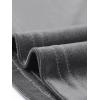 imageAllegra K Womens Turtleneck Velvet Top Long Sleeve Work Shirts Basic Velour BlouseGrey