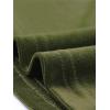 imageAllegra K Womens Turtleneck Velvet Top Long Sleeve Work Shirts Basic Velour BlouseOlive Green