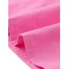 imageAllegra K Womens Vintage Peter Pan Collar Tie Neck Casual Cute Cotton ButtonUp ShirtFuchsia