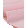 imageAllegra K Womens Vintage Peter Pan Collar Tie Neck Casual Cute Cotton ButtonUp ShirtPink