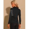 imageAllegra K Womens Western Fringe Blouse Long Sleeve Button Down Disco Cowgirl ShirtsBlack