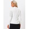 imageAllegra K Womens Western Fringe Blouse Long Sleeve Button Down Disco Cowgirl ShirtsWhite