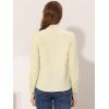 imageAllegra K Womens Work Blouse Tie Neck Long Sleeve Shirts Button Down Elegant Office Business Top 2025Beige