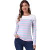Blue Pink Stripe