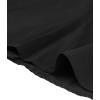 imageAllegra K Button Down Shirt for Womens Pleated Short Sleeve V Neck TopBlack