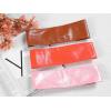 imageAllegra K Ladies Faux Leather Self Tie Bowknot Wide Waist Band Sash Obi Belt for DressesPink