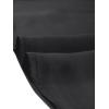 imageAllegra K Office Blouse for Womens 2024 Sleeveless Mock Neck Ruffles Elegant Satin Work TopsBlack