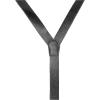 imageAllegra K Unisex Plus Size Vintage PU Leather Y Back Suspenders Adjustable Holes Belts for Women MenBlack