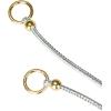 imageAllegra K Women PU Leather Skinny Rope Belt Round Ring Endings Self Tie Waistband Thin Waist StrapSilver