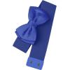 imageAllegra K Womens Bowknot Elastic Belts 24quot Width Elegant Cute Stretchy Cinch Waistband for Dress WeddingRoyal Blue