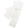 imageAllegra K Womens Bowknot Elastic Belts 24quot Width Elegant Cute Stretchy Cinch Waistband for Dress WeddingWhite